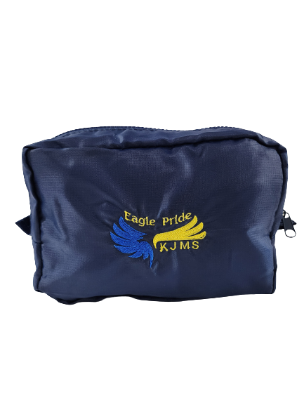 KJMS Embroidered Eagle Pride Pouch