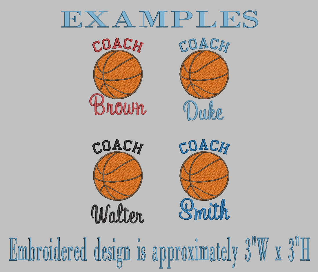 BASKETBALL Personalized Embroidered Sweatshirt