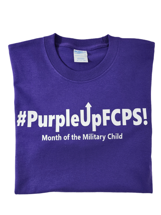 T-shirt #PurpleUpFCPS!