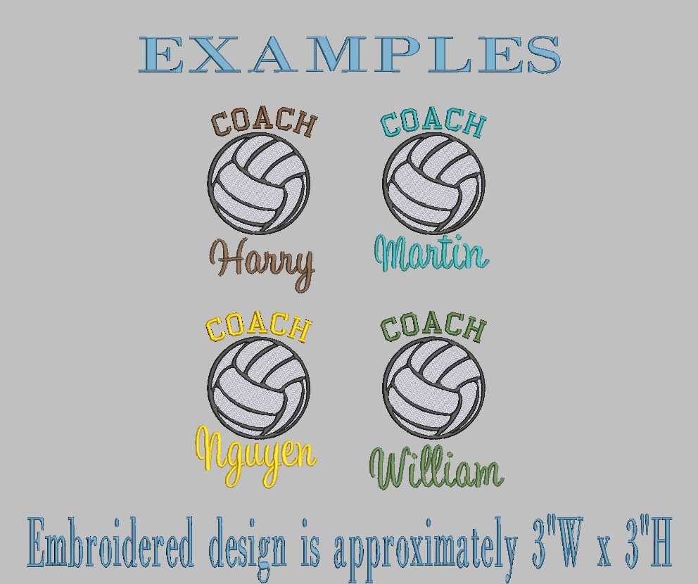 VOLLEYBALL Personalized Embroidered Sweatshirt